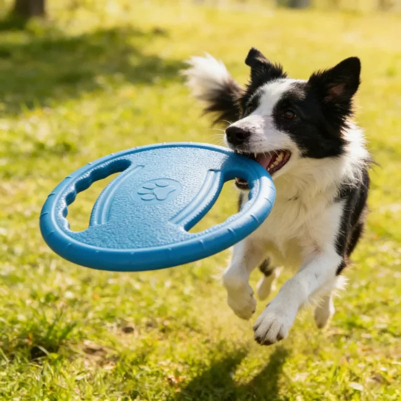 Dogs EVA Flying Disc Tooth Chew Play Train Toy Indestructible Pet Supplies Toys Large Safe Small Dog Joint Tough Toys Resistant