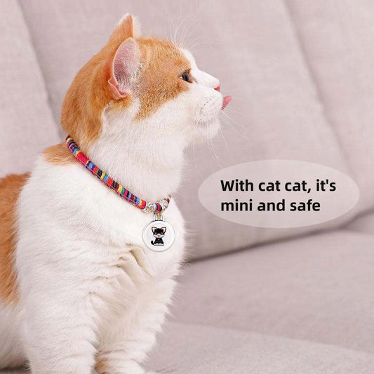 Pet Anti-Lost GPS Tracker Bluetooth-Compatible Smart Wearable Waterproof Locator Real-Time Tracking Dog Cat Collar Find Device